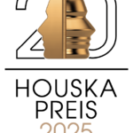 This image shows the logo of the 2025 Houska Prize.